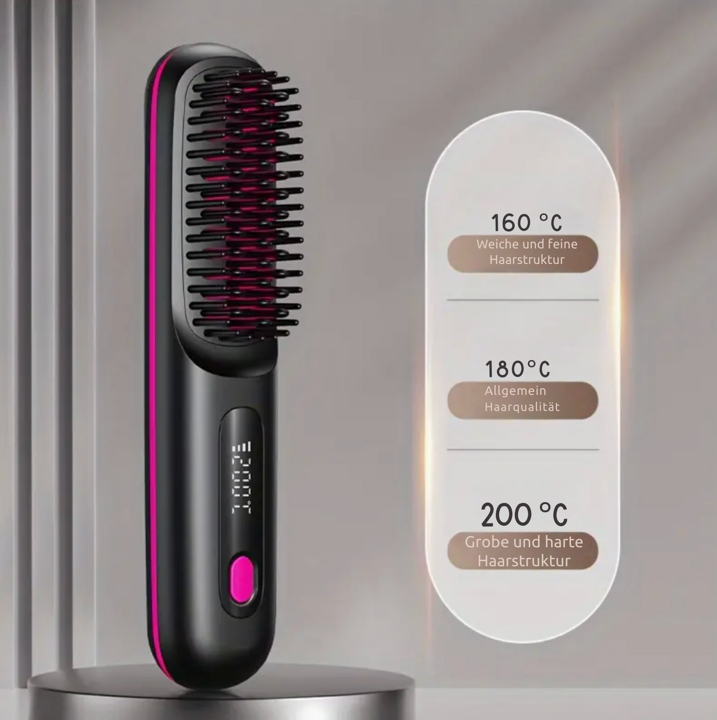 SleekBrush™ – Slimme Haarrechte Kam