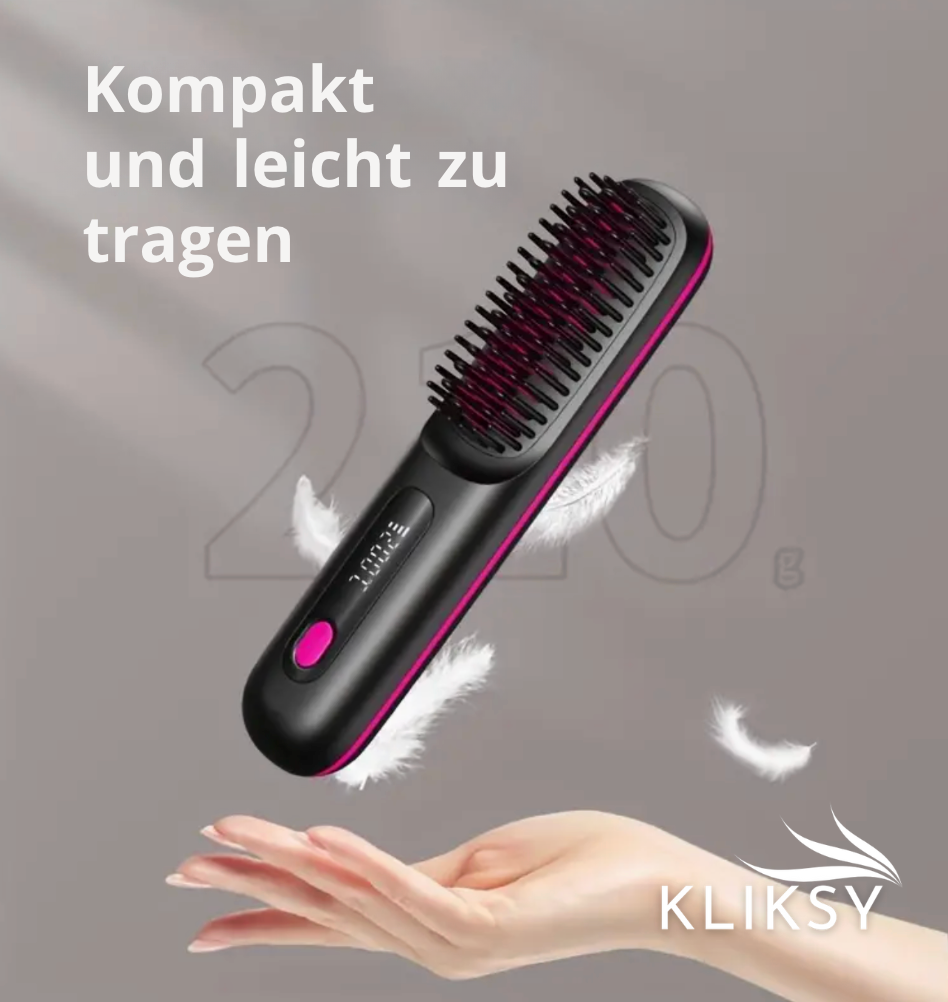 SleekBrush™ – Slimme Haarrechte Kam