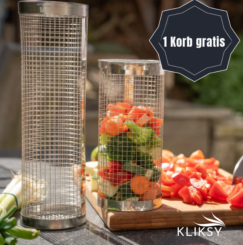 GrillMate™ – Roterende BBQ Mand