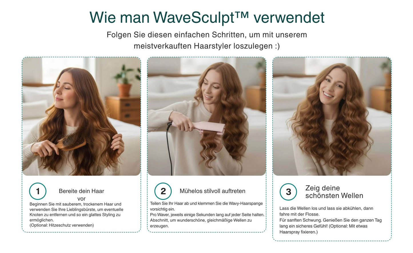 WaveSculpt™-Weicher Locken-Haarstyler