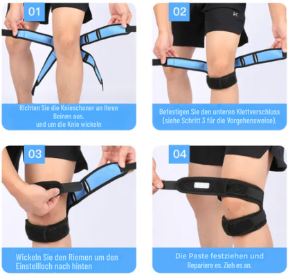 KneeGuard Pro™ – Verstellbare Kniebandage