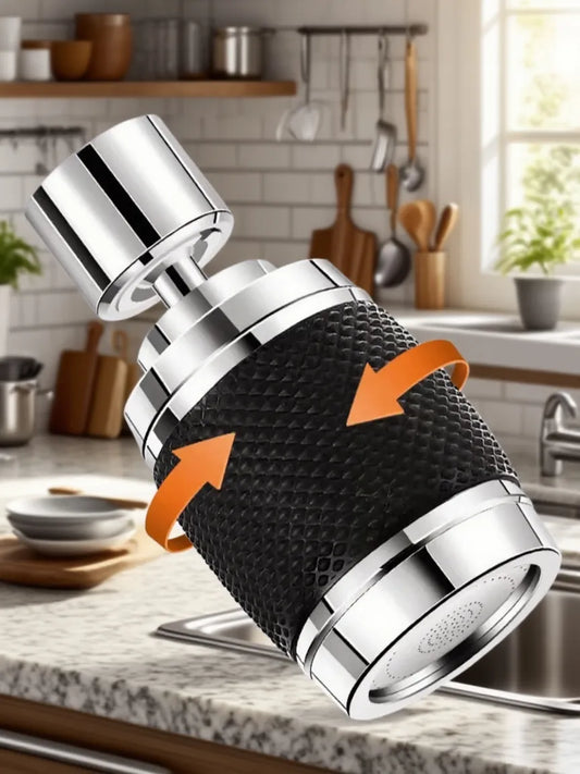 AquaFlex Pro™ – 360° Hochdruck-Wasserhahnaufsatz